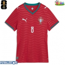 Portugal Bruno Fernandes #8 Hjemmedrakt Dame VM 2026 Kortermet